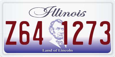 IL license plate Z641273