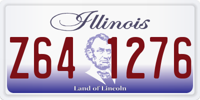 IL license plate Z641276