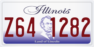 IL license plate Z641282