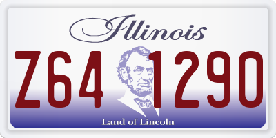 IL license plate Z641290