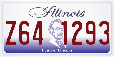 IL license plate Z641293