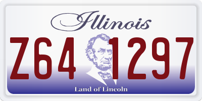 IL license plate Z641297