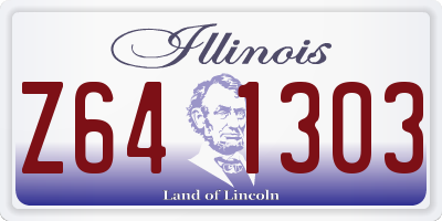IL license plate Z641303