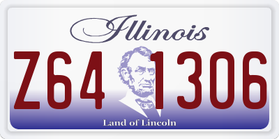 IL license plate Z641306