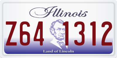 IL license plate Z641312