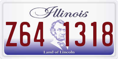 IL license plate Z641318