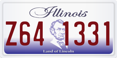 IL license plate Z641331