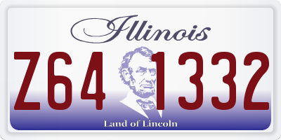 IL license plate Z641332