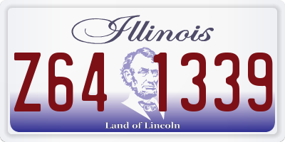IL license plate Z641339
