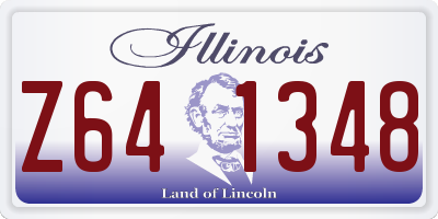 IL license plate Z641348