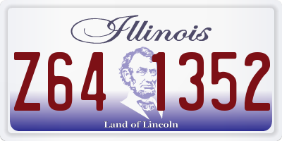 IL license plate Z641352
