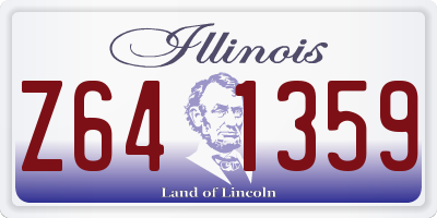 IL license plate Z641359