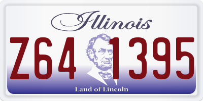 IL license plate Z641395