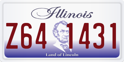 IL license plate Z641431