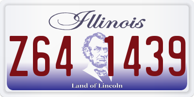 IL license plate Z641439