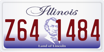 IL license plate Z641484