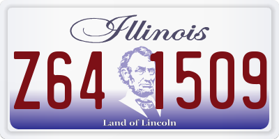 IL license plate Z641509