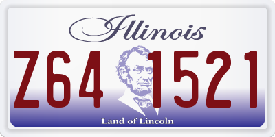 IL license plate Z641521
