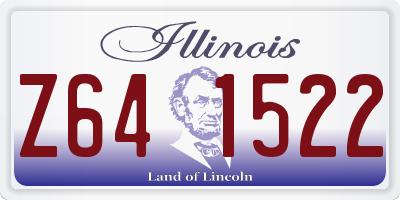 IL license plate Z641522