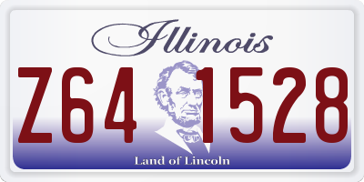 IL license plate Z641528