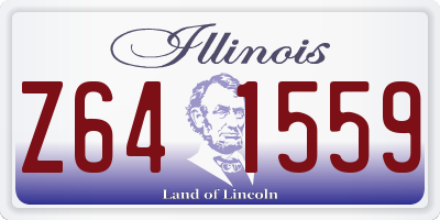 IL license plate Z641559