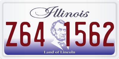 IL license plate Z641562