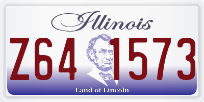 IL license plate Z641573