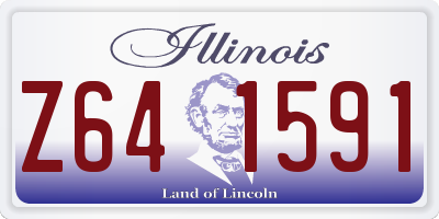 IL license plate Z641591