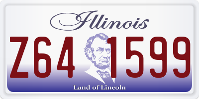 IL license plate Z641599