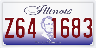 IL license plate Z641683