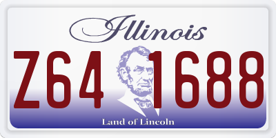 IL license plate Z641688
