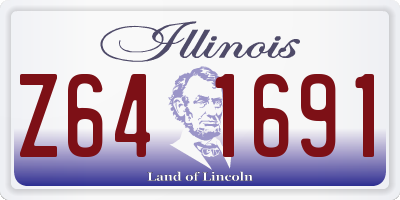 IL license plate Z641691