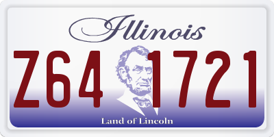 IL license plate Z641721