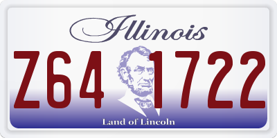 IL license plate Z641722