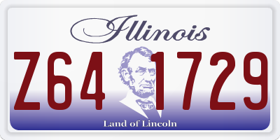 IL license plate Z641729