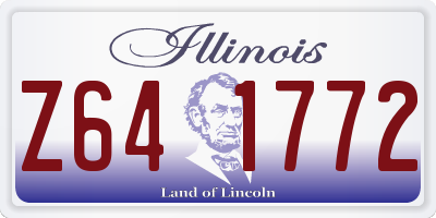 IL license plate Z641772