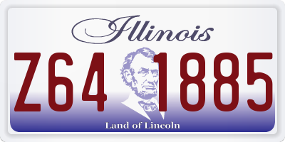 IL license plate Z641885