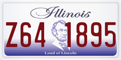 IL license plate Z641895
