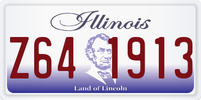 IL license plate Z641913