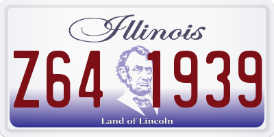 IL license plate Z641939