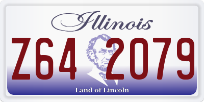 IL license plate Z642079