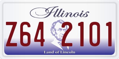 IL license plate Z642101