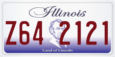 IL license plate Z642121