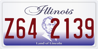 IL license plate Z642139
