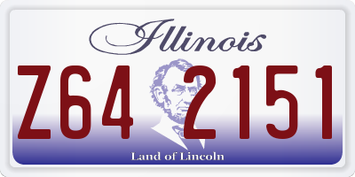 IL license plate Z642151