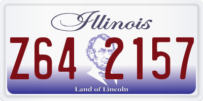IL license plate Z642157