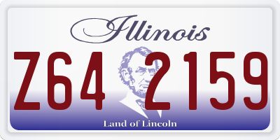 IL license plate Z642159