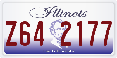 IL license plate Z642177