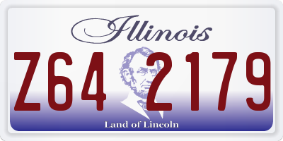 IL license plate Z642179