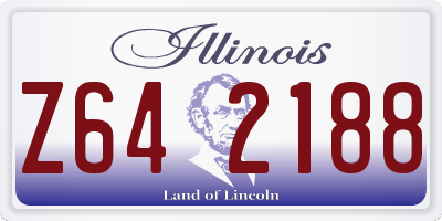 IL license plate Z642188